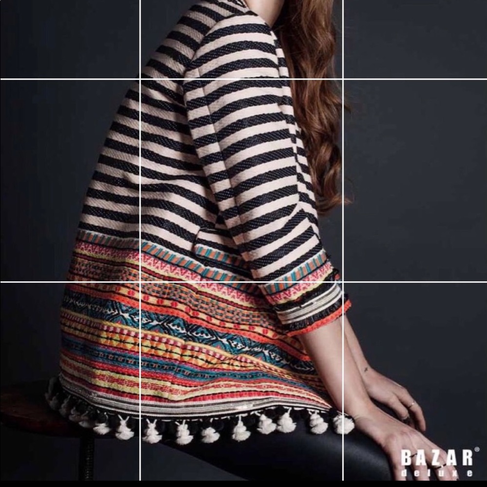 Bazar deluxe Italy boutique jacket S/M